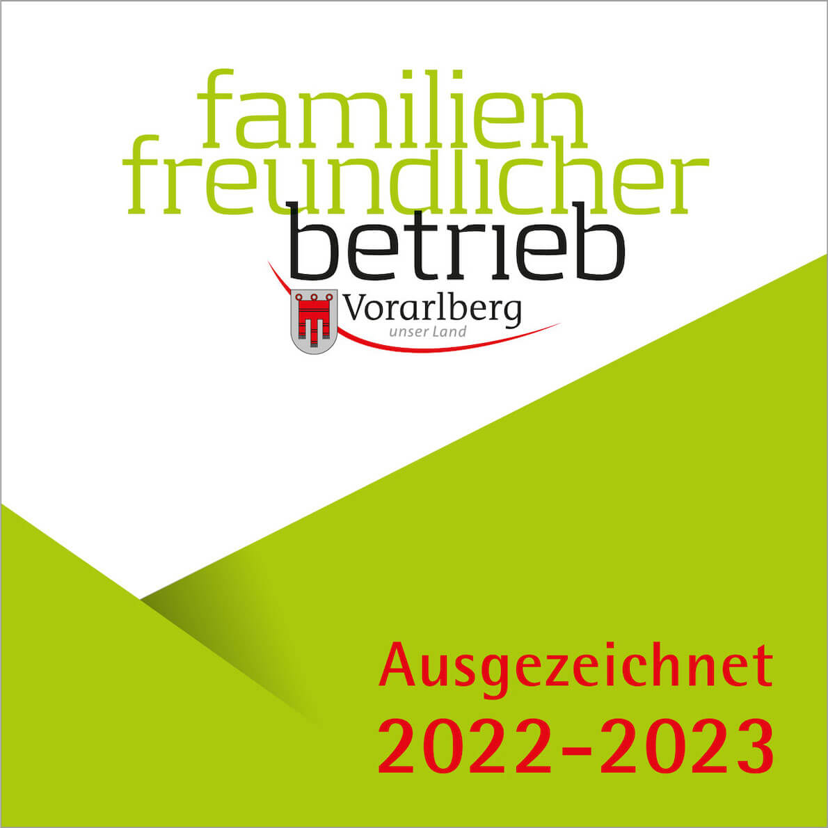 Familienfreundlicher Betrieb Ausgezeichnet 2022 2023