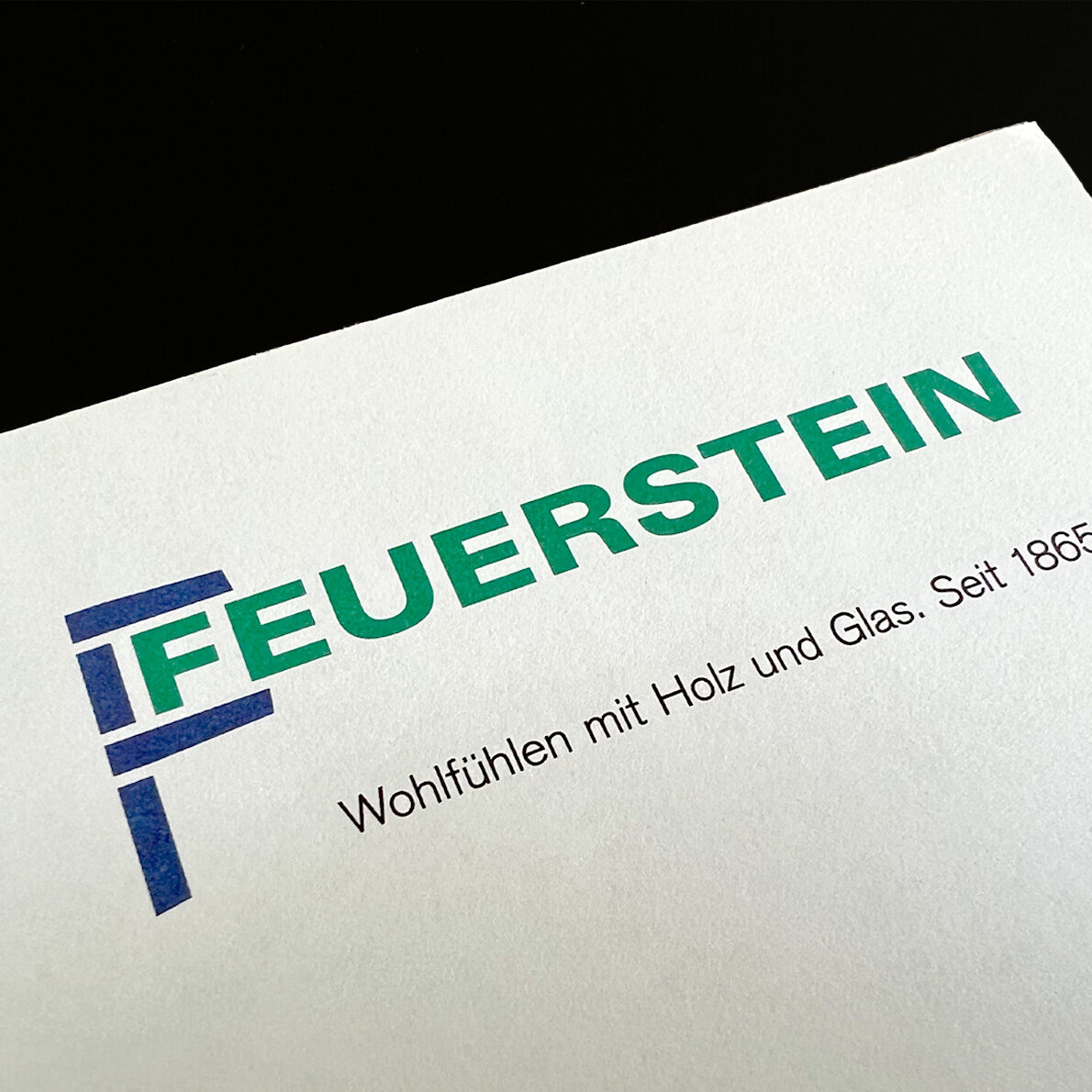 Tischlerei Josef Feuerstein Corporate Design Prospekt