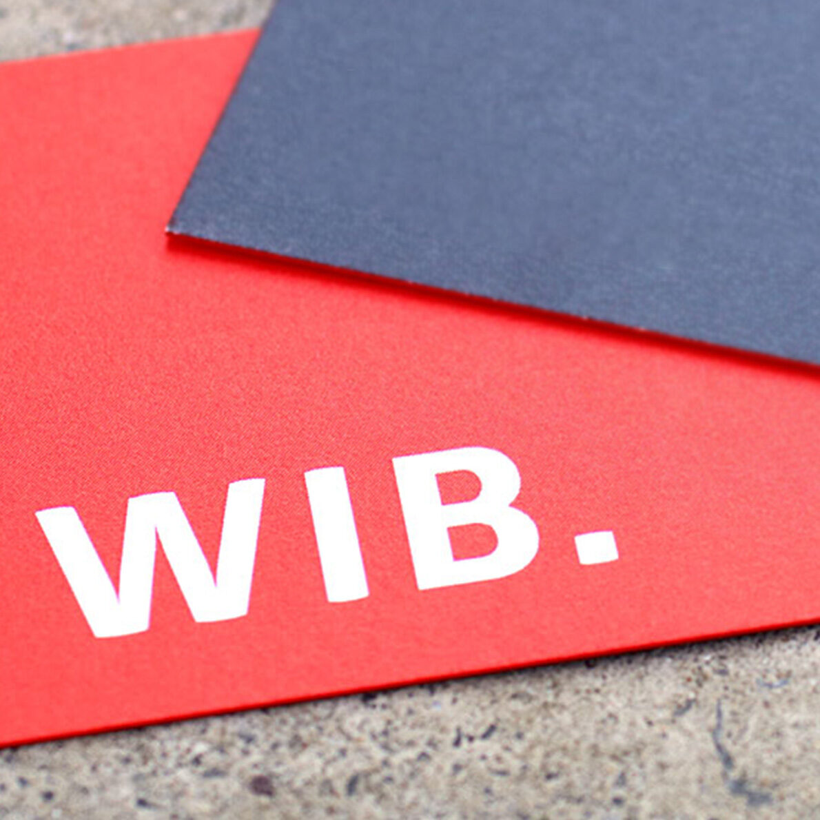 Wib Logo Auf Papier