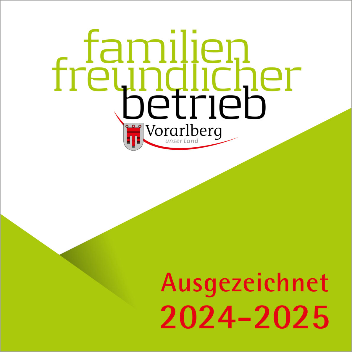 Familienfreundlicher Betrieb Ausgezeichnet 2024 2025